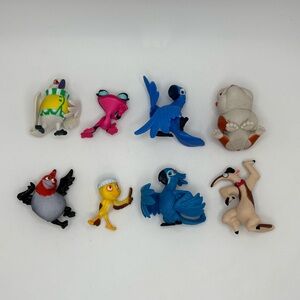 Jakks 2014 Rio Movie Toy Figure Lot Of 8 Figures Read